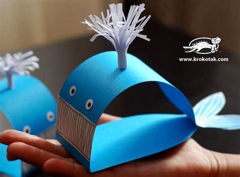 ballena1 DIY: ballena de cartulina para las aventuras en el mar | Whale ...