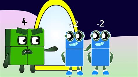 Numberblocks Negative