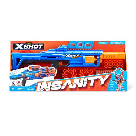 X-Shot Insanity Berzerko (48 Darts) by ZURU for Ages 8 & Up - Walmart.com