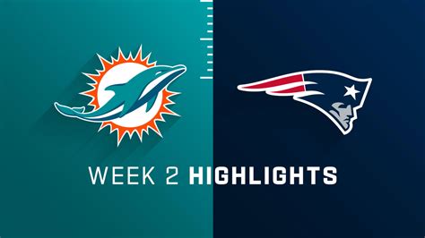 Miami Dolphins vs. New England Patriots highlights | Week 2