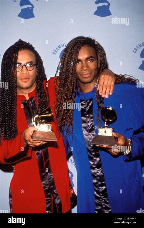 Milli Vanilli Rob Pilatus And Fab Morvan at the 32ND GRAMMY AWARDS in ...