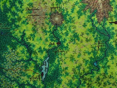Middle-earth map. Fragment Erebor | Ranaet | Flickr