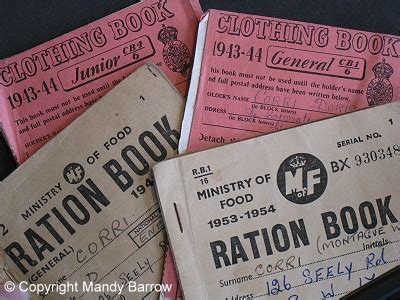 Rationing in Britain during World War 2