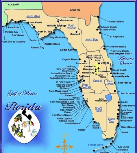 Map Of Florida West Coast | Images and Photos finder