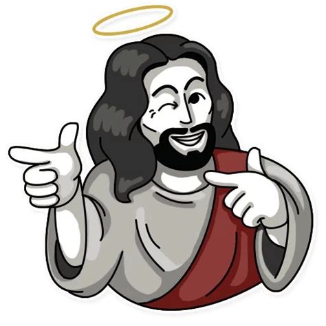 “Jesus” stickers set for Telegram