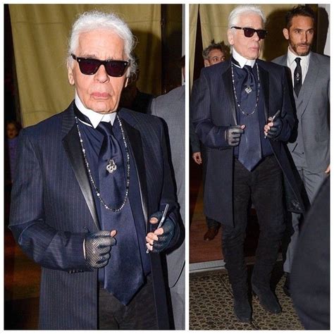 Karl Lagerfeld Wears Chrome Hearts Sunglasses Out in NYC | UpscaleHype | Fashion, Chrome hearts ...