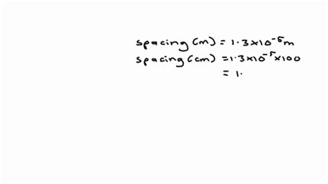 SOLVED:A diffraction grating has lines that are separated by 1.3 ×10^-5 ...