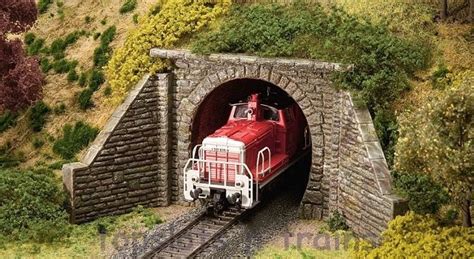 Faller Tunnel Portal - Low 120558 OO/HO Scale at TopSlots n Trains