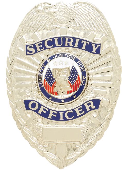 Security Officer Badge - W93 | Badge And Wallet