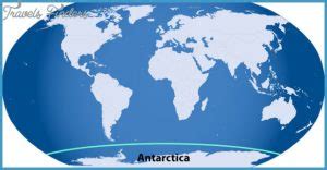 Antarctic Desert Map - TravelsFinders.Com