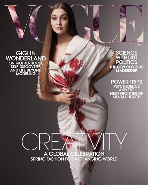 American Vogue March 2021 Cover (American Vogue)