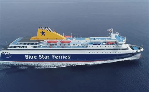 Blue Star Ferries - Ferryroute