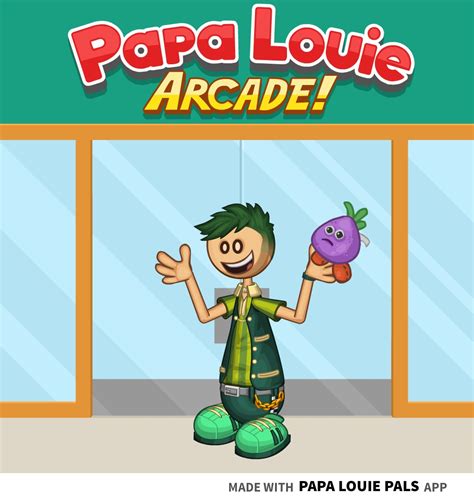 Lasagnia's Papa Louie Arcade | Flipline Studios Fanon Wiki | Fandom