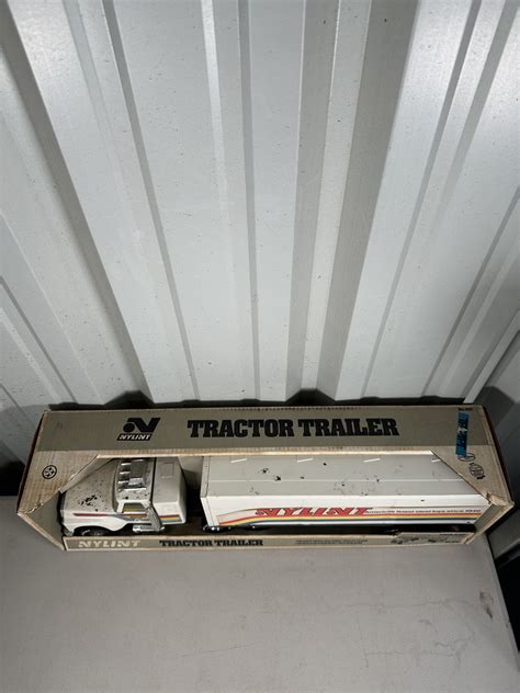 Vintage Nylint Tractor Trailer Pressed Steel Semi Truck in Box No. 820 Nylint Made in USA ...