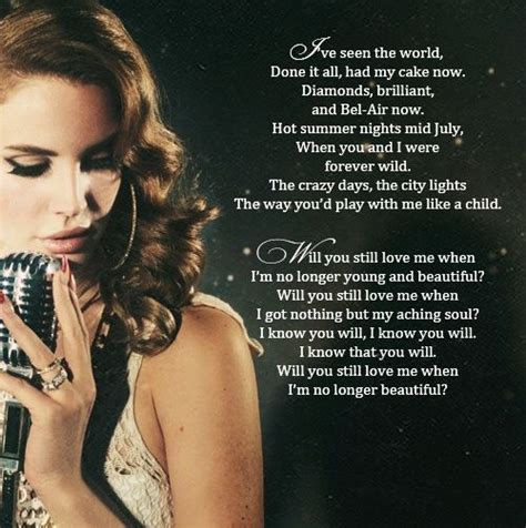 Beautiful Lyrics By Lana Del Rey - beautifuljulllc