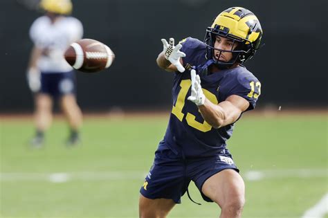 Michigan IDs third receiver, prepping ‘game-changer’ freshmen to play ...