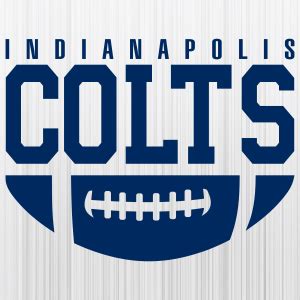 Indianapolis Colts SVG | Indianapolis Colts NFL Logo PNG