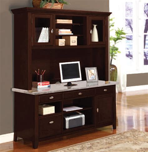 Acme Furniture Britney White Office Desk with Hutch | The Classy Home