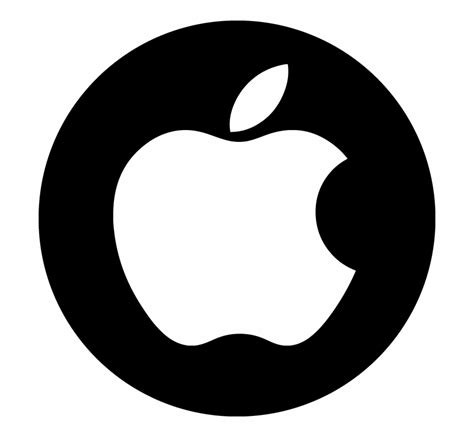 Apple Logo Png Apple Logo In Circle - Clip Art Library