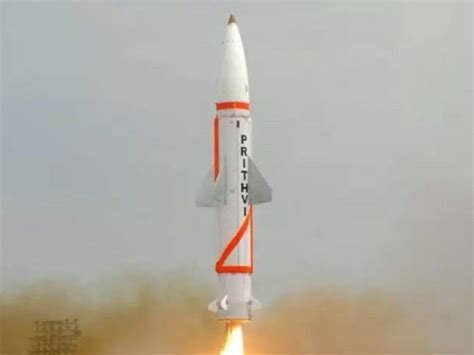 Prithvi missile | India successfully conducts night test of indigenouly ...