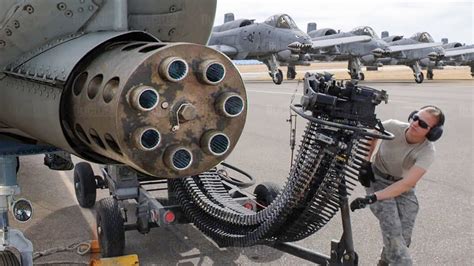 Genius Techniques US Air Force Found To Load Monstrous Rounds on A-10 Warthog - YouTube