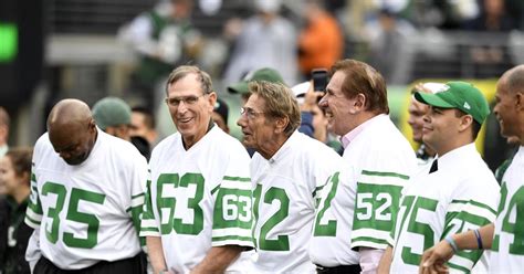 The Jets celebrate the 50th anniversary of Super Bowl III win