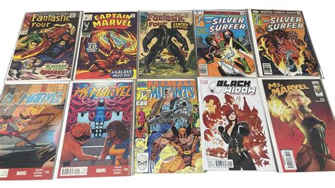 Marvel And Dc Comic Book Collection Lot Auction