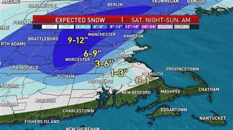 Saturday Nor’easter: Winter Storm Warnings in Mass., NH, Vt., Maine ...