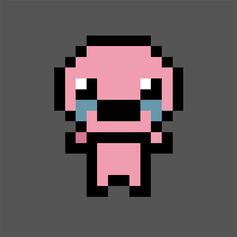 Pixel Isaac (The Binding Of Isaac) by JeancaGonzalez on DeviantArt