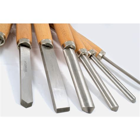 Senator WOOD TURNING TOOL SET (8-PIECE) A1024-8PC | Cromwell Tools