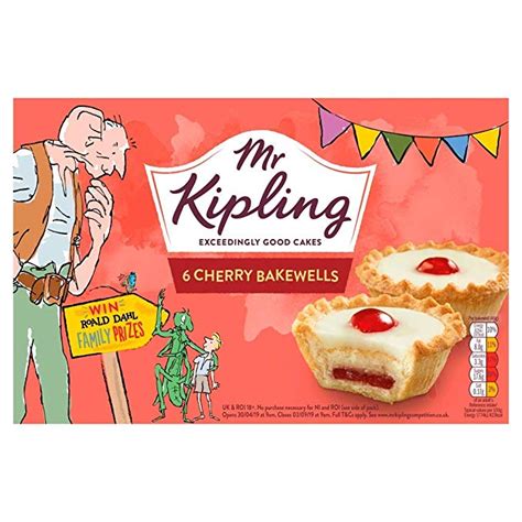 Mr Kipling Cakes - Cherry Bakewells - 6 Pack: Amazon.com: Grocery ...