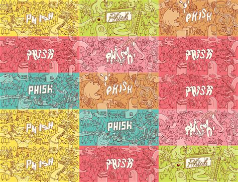 Phish Tickets | | Phish tickets, Phish, Illustration