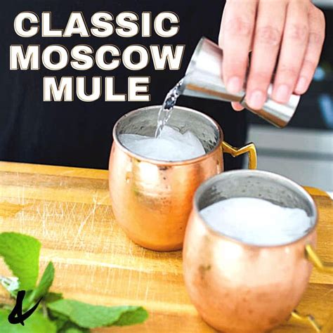 How to Make a Classic Vodka Moscow Mule [Video] | Recipe [Video ...