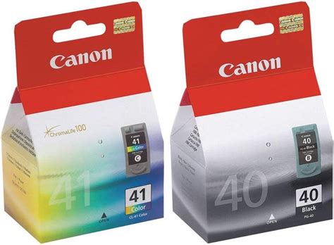 Canon PG-40 and CL-41 Ink Cartridge Set NEW: Amazon.ca: Office Products