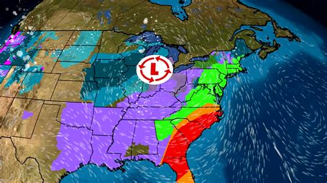 Winter Storm Finn Spreading Snow, Strong Winds Into The Midwest ...