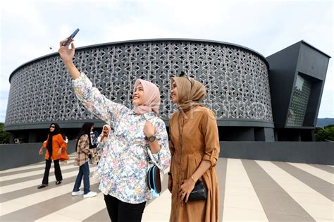 Destinasi wisata bencana museum tsunami Aceh | ANTARA Foto