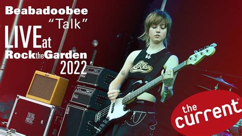 Beabadoobee - Talk (Live at Rock The Garden 2022) - YouTube