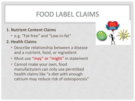 35 Food Label Claims - Labels Design Ideas 2020