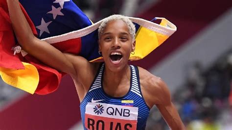 Venezuela’s Yulimar Rojas breaks the world record in the triple jump