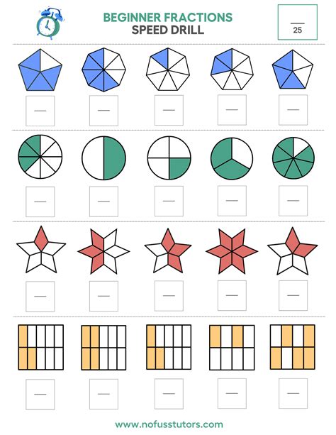 Fractions Worksheets Grade 3 Maths - Arinjay Academy - Worksheets Library