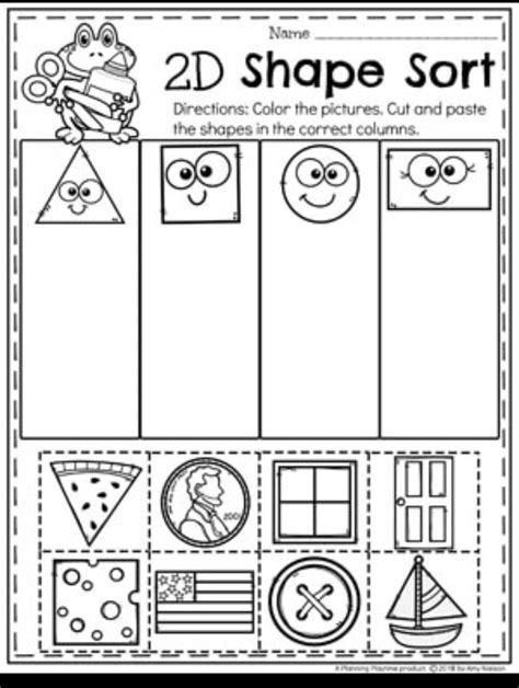 Printable 2d Shapes To Cut Out – Thekidsworksheet