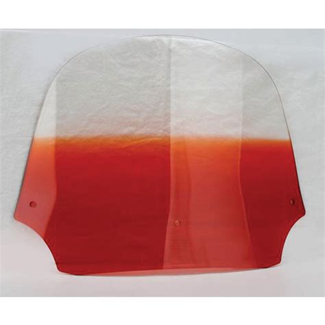 $84.95 Memphis Shades Batwing Fairing Windshield Orange #819034