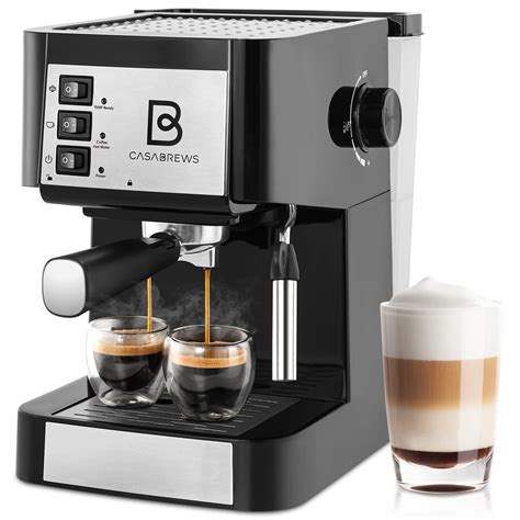 CASABREWS 20 Bar Espresso Machine, Professional Espresso Maker with ...