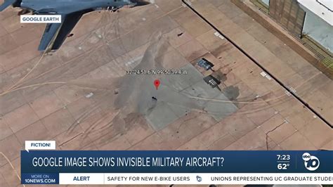 Fact or Fiction: Google image shows invisible military aircraft?