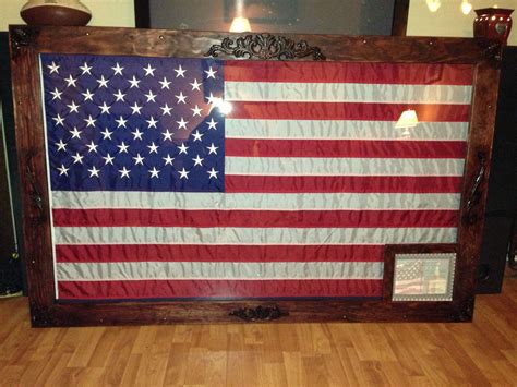 DIY 3'x5' Flag Shadow Box Frame | Framed Flag Display