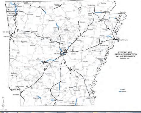 CAP planned highway projects in Arkansas. (Source:... | Download ...