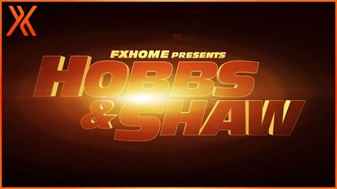 Hobbs And Shaw Poster Font - What's New