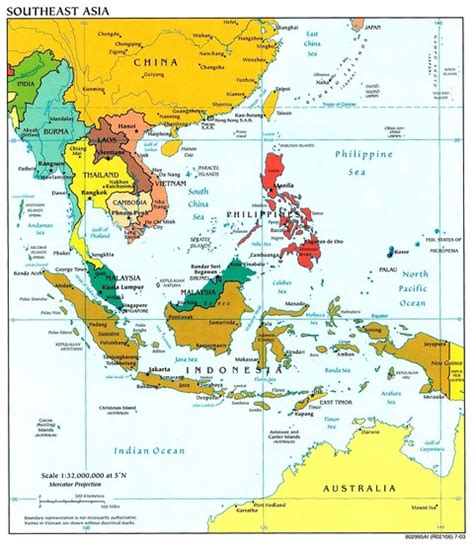 Southeast Asia Map | Gifex