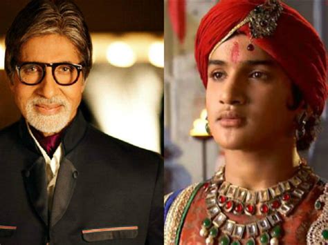 Maharana Pratap: Amitabh Bachchan's blessings mean a lot, says Faisal ...