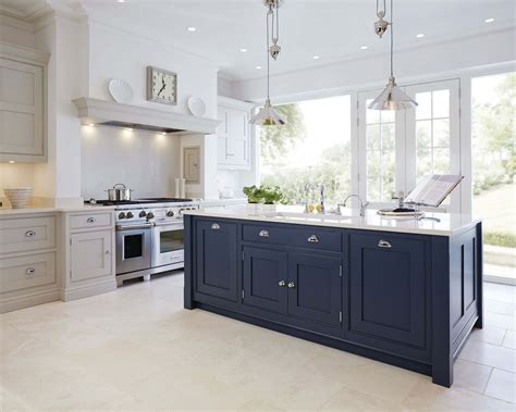 Blue Painted Kitchen | Tom Howley